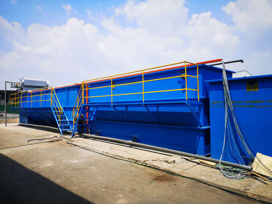 380V empacotou o sistema do tratamento de águas residuais, planta de tratamento de águas residuais do bioreactor da membrana