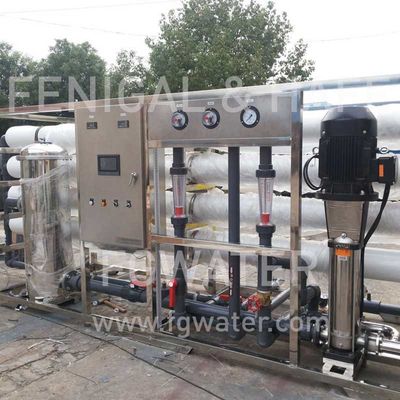 sistema do tratamento da água da osmose reversa de 415V 108TPH