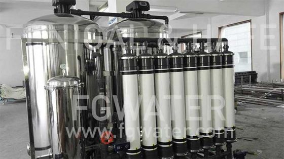 Sistemas industriais do Ultrafiltration 9000TPD para o pré-tratamento da água