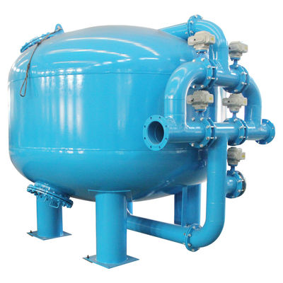 tratamento da água industrial dos filtros de areia 250m3/H para reduzir partículas contínuas