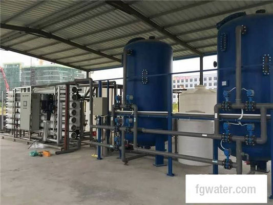 7.5KW refinou o sistema do tratamento da água, planta de tratamento da água da alimentação da caldeira