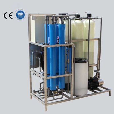 Sistema do tratamento da água da osmose reversa do NSF, planta de tratamento da água do RO 1000LPH