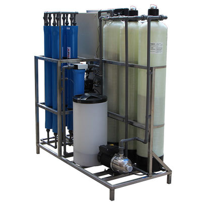 Sistema do tratamento da água da osmose reversa do NSF, planta de tratamento da água do RO 1000LPH