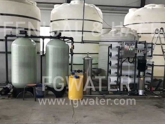 Sistema salgado comercial da filtragem da água 5000LPH