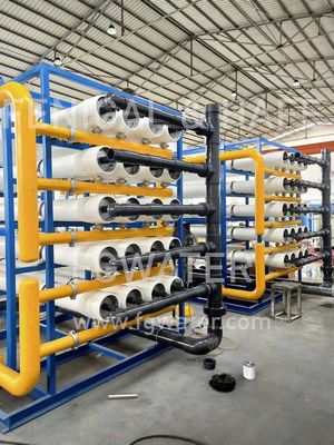 Sistema de terminação do tratamento da água da osmose reversa da produção Ph4 da bebida do metal