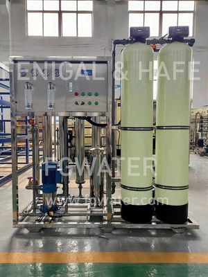 Sistema de terminação do tratamento da água da osmose reversa da produção Ph4 da bebida do metal