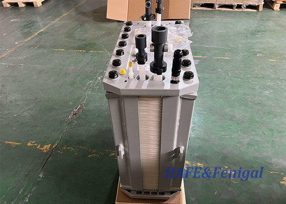 Intervalo de taxa de fluxo nominal de 3,4 m3/h 1,7    4.5 m3/h Modulos EDI da Veolia E-Cell MK-3