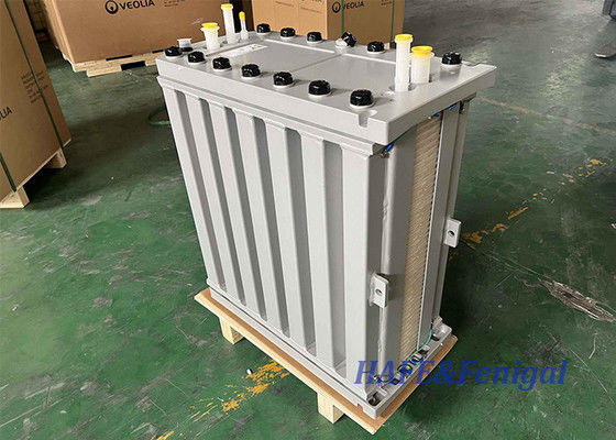 Intervalo de taxa de fluxo nominal de 3,4 m3/h 1,7    4.5 m3/h Modulos EDI da Veolia E-Cell MK-3