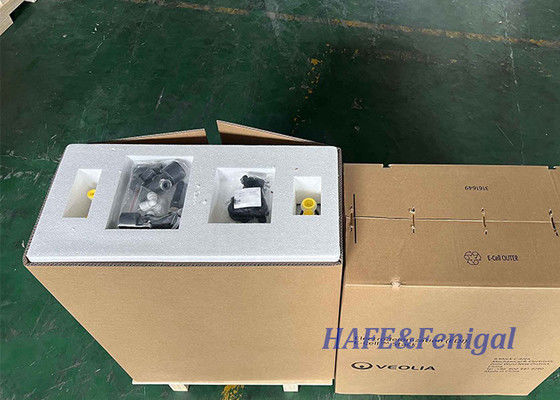 Intervalo de taxa de fluxo nominal de 3,4 m3/h 1,7    4.5 m3/h Modulos EDI da Veolia E-Cell MK-3