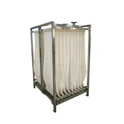 PVDF Biorreator de componentes de fibras ocas Tratamento de águas residuais 0,05 Micron