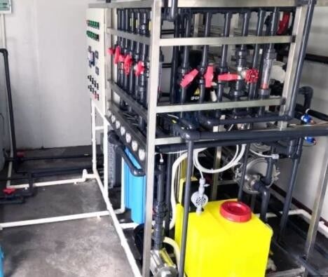 0.5-5m3/H sistema de tratamento de águas residuais Electro Deionizer Sistema de purificação