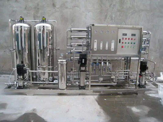 Electrodeionização contínua Máquina de água ultrapura Desalinização contínua Sem produtos químicos