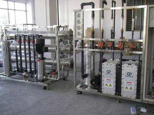 Electrodeionização contínua Máquina de água ultrapura Desalinização contínua Sem produtos químicos