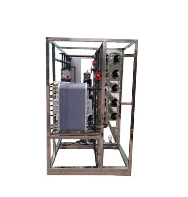 Máquina de purificação de água alcalina ionizada 2000LPH RO EDI