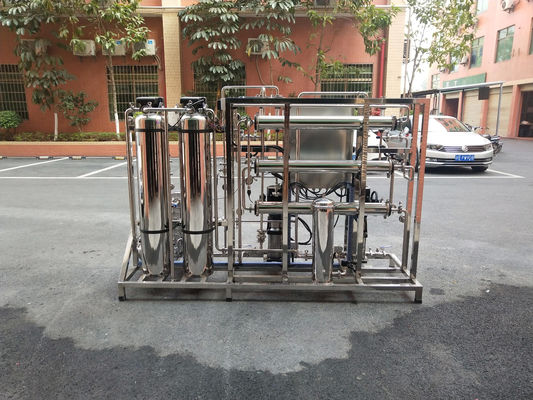 Máquina de água ultrapura de baixa energia 500L/H EDI de osmose reversa para eletricidade