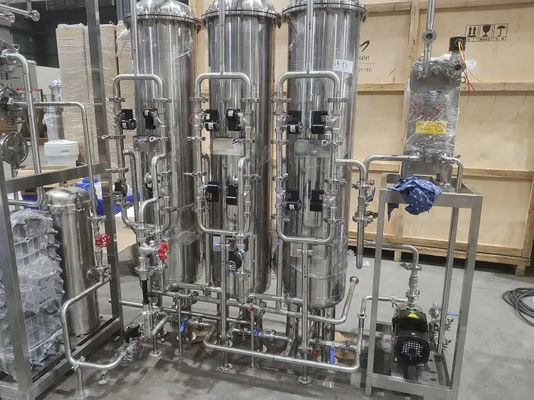 Produção de água 0,25 m3/h Sistema de água ultrapura EDI deionizada para laboratório