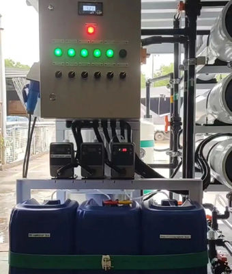 Sistema móvel de purificação de água montado no veículo