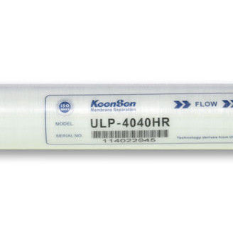 Membranas de osmose inversa de ultra baixa pressão ULP-4040HR para indústria, produção de alimentos