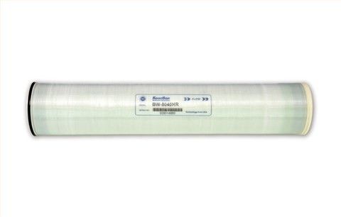 Excelentes propriedades antiincrustantes Água salobra Osmose inversa BWRO Membranas Elemento BW-8040HR