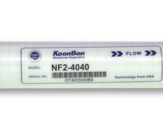Nanofiltração de alto fluxo a baixa pressão de trabalho (NF) Elemento de membrana-NF2-4040