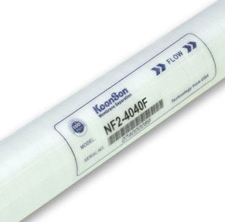 Separação de material Nanofiltração Membrana NF2-4040F Boa restauração após limpeza