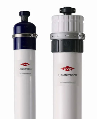 Modulo de membrana industrial PVDF DOW UF SFP-2880 / SFD-2880 com alta taxa de fluxo e fluxo
