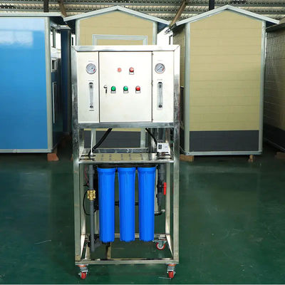 250L/H 1,7kW-220-240V Água Salgada Usina de Água de Osmose Reversa Com Filtros de Sedimentos de 3 Etapas