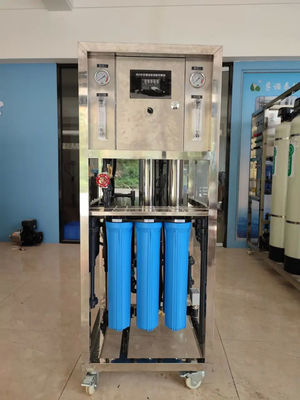 500L/H 1,7kW-220-240V Água Salgada Usina de Água de Osmose Reversa Com Filtros de Sedimentos de 3 Etapas
