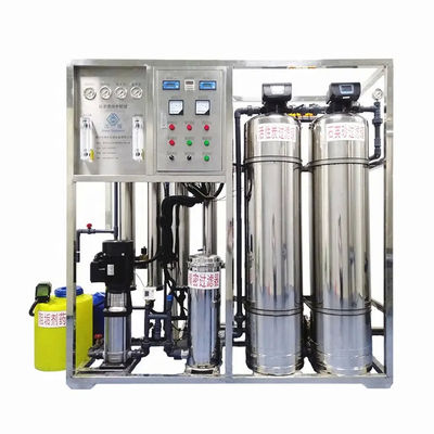 500L/H 1.7kW-380-415V 2xSS304 Tanques Água Salgada Usina de Água de Osmose Reversa