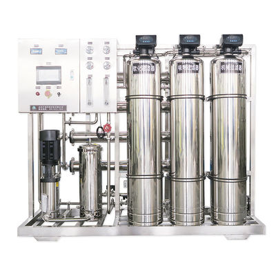 500L/H 1.7kW-380-415V 3xSS304 Tanques Água Salgada Usina de Água de Osmose Reversa