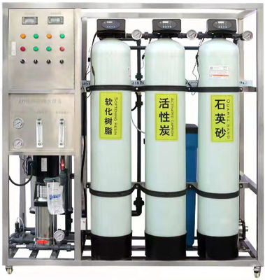 1TPH 2.1kW-380-415V 3xFRP Tanques de Água Salgada