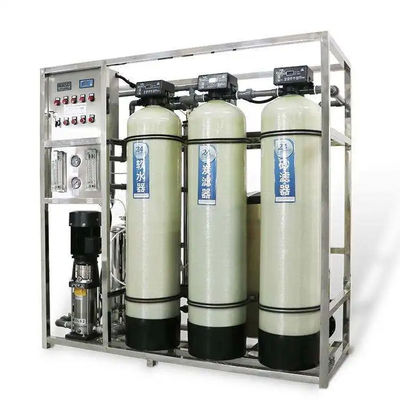 1TPH 2.1kW-380-415V 3xFRP Tanques de Água Salgada