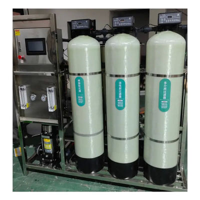 1TPH 2.1kW-380-415V 3xFRP Tanques de Água Salgada