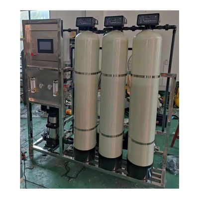 1TPH 2.1kW-380-415V 3xFRP Tanques de Água Salgada