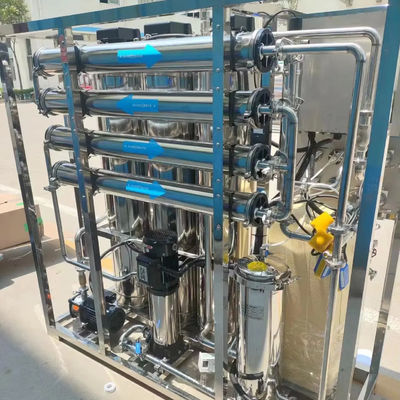 250L/H 1.7kW-380-415V 3xSS304 Tanques Água Salgada Usina de Água de Osmose Reversa