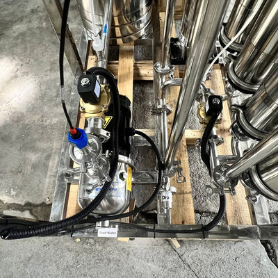 500L/H 1.7kW-380-415V 2x FRP Tanques Água Salgada Usina de Água de Osmose Reversa