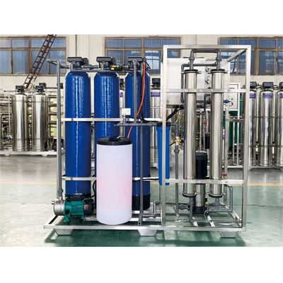 500L/H 1.7kW-380-415V 3xFRP Tanques Água Salgada Usina de Água de Osmose Reversa