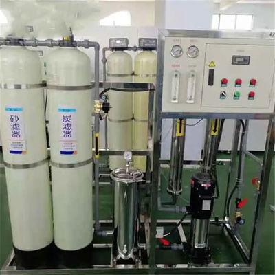 1.5TPH 3.0kW-380-415V 2xFRP Tanques de Água Salgada Usina de Água de Osmose Reversa