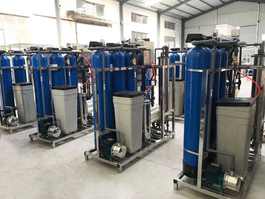 1.5TPH 3.0kW-380-415V 3xFRP Tanques de Água Salgada Usina de Água de Osmose Reversa