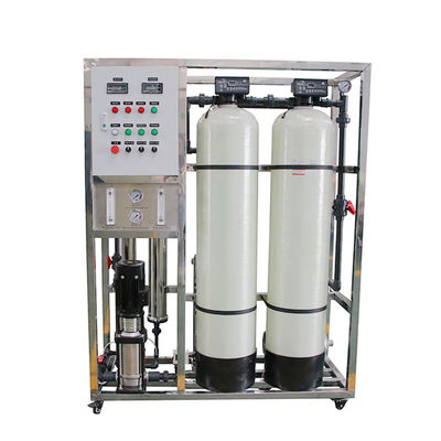 3TPH 5.5kW-380-415V 2xFRP Tanques de Água Salgada Usina de Água de Osmose Reversa