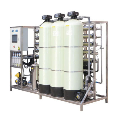4TPH 5.5kW-380-415V 3xFRP Tanques de Água Salgada Usina de Água de Osmose Reversa
