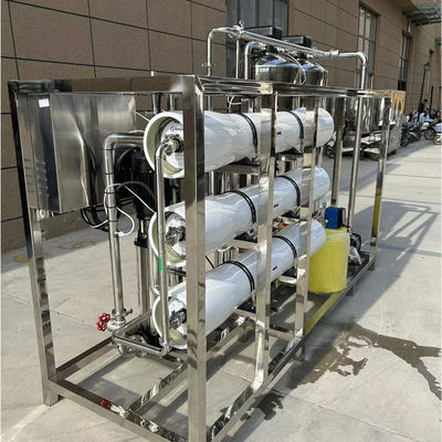 4TPH 5.5kW-380-415V 2xSS304 Tanques Água Salgada Usina de Ósmosis Reversa