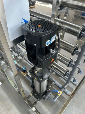 6TPH 7.9kW-380-415V 2xFRP Tanques de Água Salgada Usina de Água de Osmose Reversa