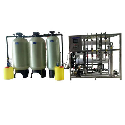 5TPH 7.4kW-380-415V 3xFRP Tanques de Água Salgada Usina de Água de Osmose Reversa