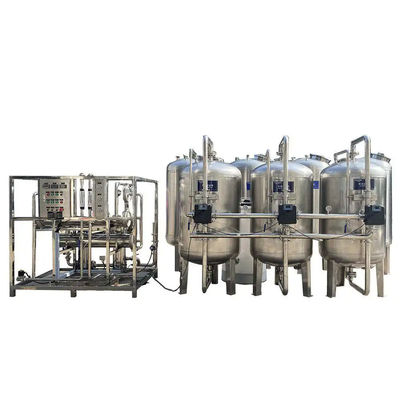 5TPH 7.4kW-380-415V 2xSS304 Tanques de água salobra