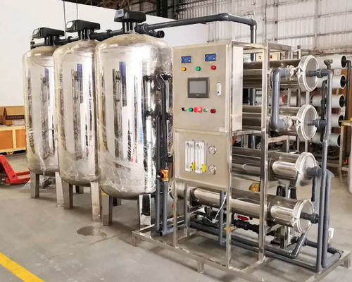 6TPH 7.9kW-380-415V 3xSS304 Tanques de água salobra