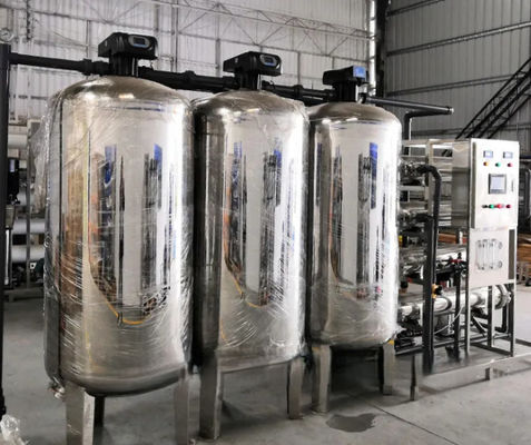 6TPH 7.9kW-380-415V 3xSS304 Tanques de água salobra