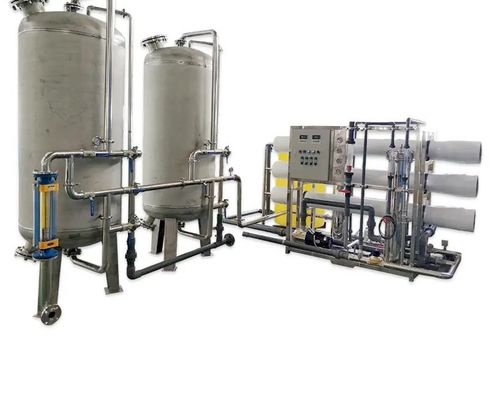 10TPH 19kW-380-415V 3xSS304 Tanques de Água Salgada Usina de Água de Osmose Reversa