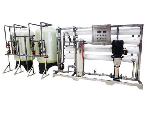 10TPH 19kW-380-415V 3xSS304 Tanques de Água Salgada Usina de Água de Osmose Reversa