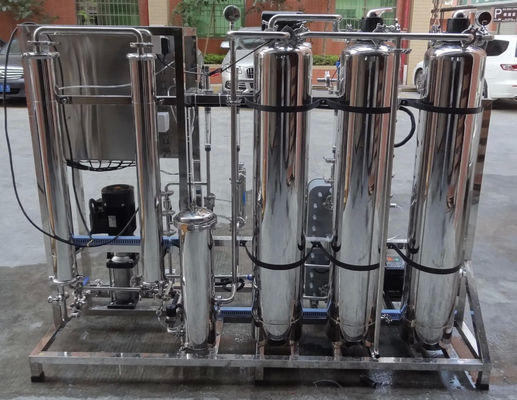500 litros por hora Máquina de água ultrapura SUS Tanque para água doméstica arquivado